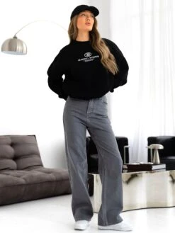 Madison Oversized Jumper - Black -Blakely CBBRANDWOMENSD 8