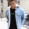Camden Hooded Denim Jacket - Light Blue -Blakely Camden LightBlue 1D
