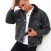 Rapha Denim Jacket - Charcoal 1 Rapha Denim Jacket - Charcoal -Blakely Charcoal 0