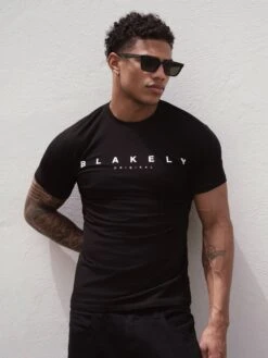 Torcross T-Shirt - Black -Blakely Frame121