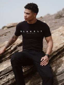 Torcross T-Shirt - Black -Blakely Frame122