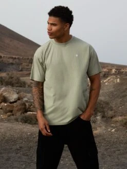 Mala Relaxed T-Shirt- Sage Green 9 Mala Relaxed T-Shirt- Sage Green -Blakely Frame161