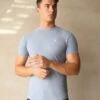 Salford Slim T-Shirt - Light Blue