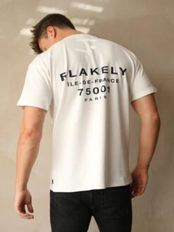 Rue Relaxed T-Shirt - White 13 Rue Relaxed T-Shirt - White -Blakely Frame4