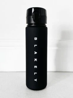 Blakely Training Water Bottle - Black -Blakely GymBottle04