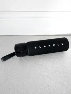 Blakely Training Water Bottle - Black -Blakely GymBottle05