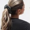 Blakely Scrunchie - Charcoal