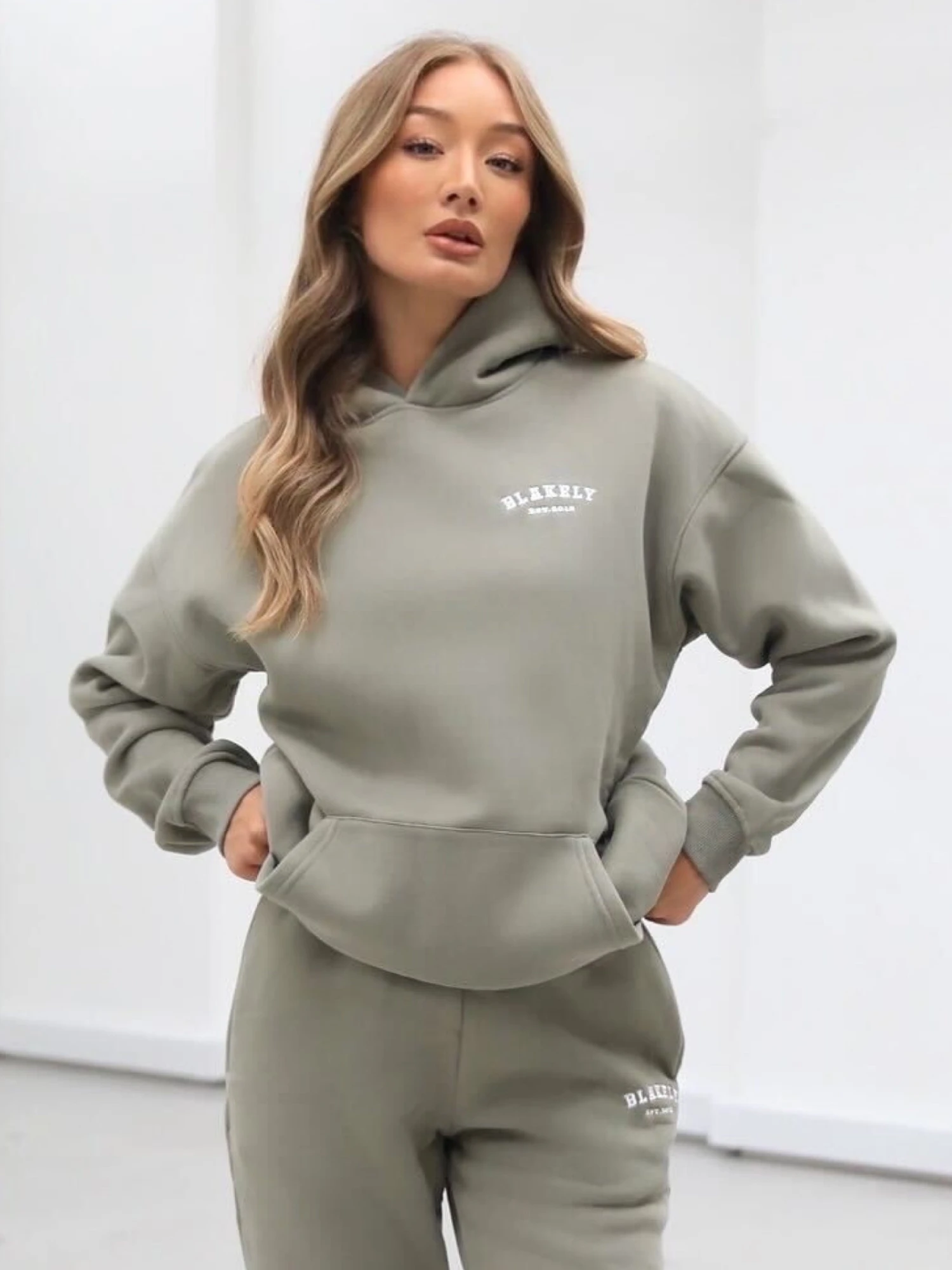 Heritage Oversized Hoodie - Olive 3 Heritage Oversized Hoodie - Olive