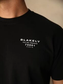 Rue Relaxed T-Shirt - Black -Blakely IMG 75561