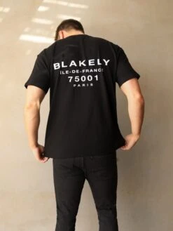 Rue Relaxed T-Shirt - Black -Blakely IMG 75581