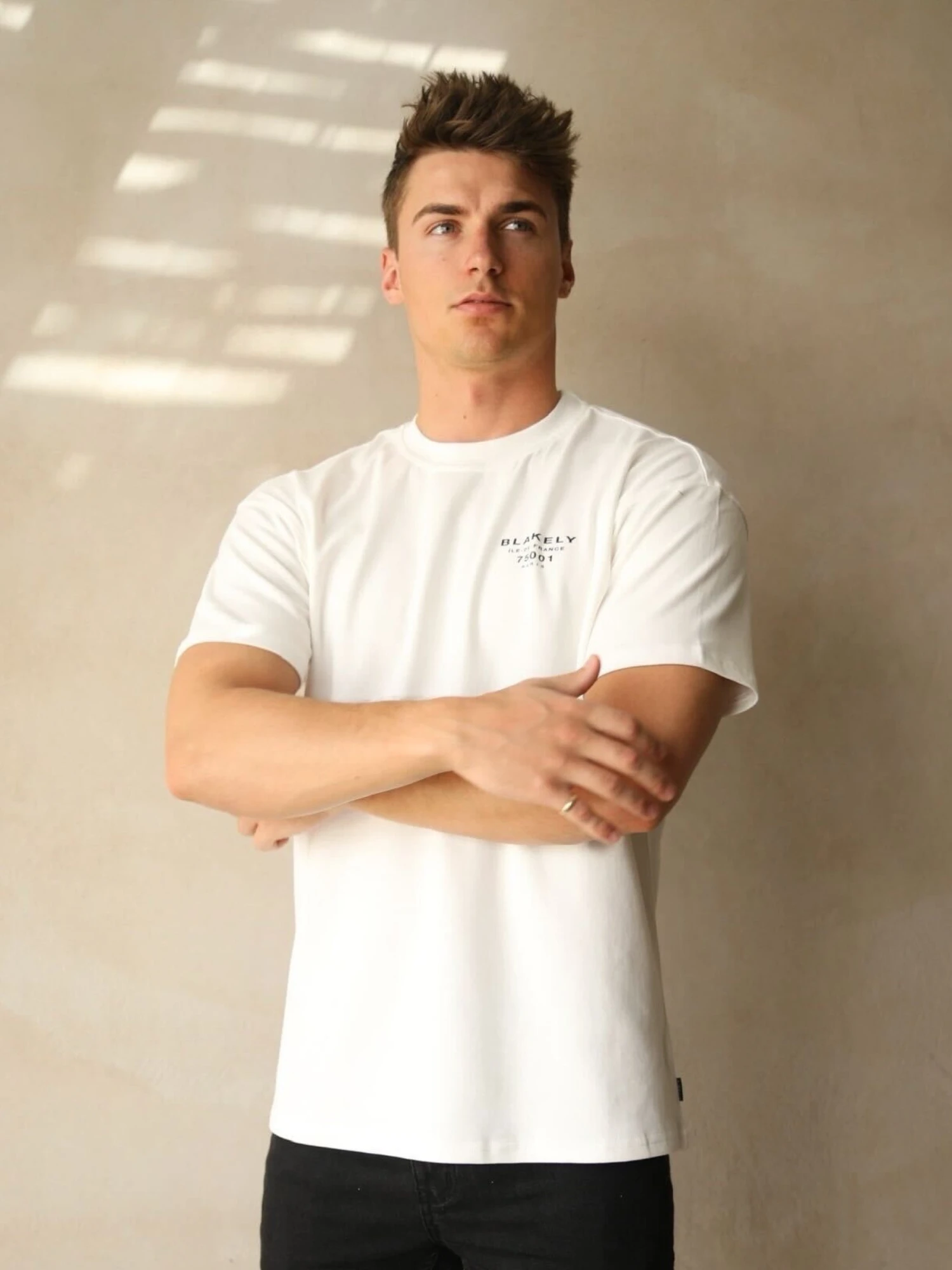 Rue Relaxed T-Shirt - White 5 Rue Relaxed T-Shirt - White - Image 3