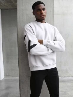 Idris Oversized Jumper - Stone -Blakely Isabel Grey 5