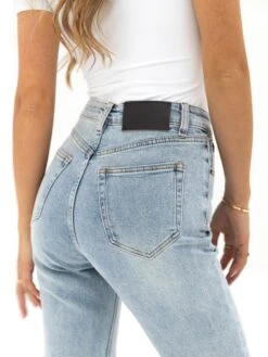 Blakely Straight Cut Jeans - Faded Blue 12 Blakely Straight Cut Jeans - Faded Blue -Blakely J8001LIGHT03D