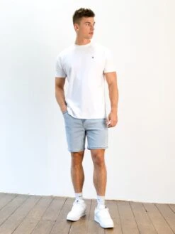 Blakely Denim Shorts - Blue -Blakely J8012BLUE05D