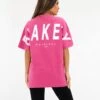 Isabel Oversized T-Shirt - Hot Pink -Blakely LEAD196IWHOTPINK04D