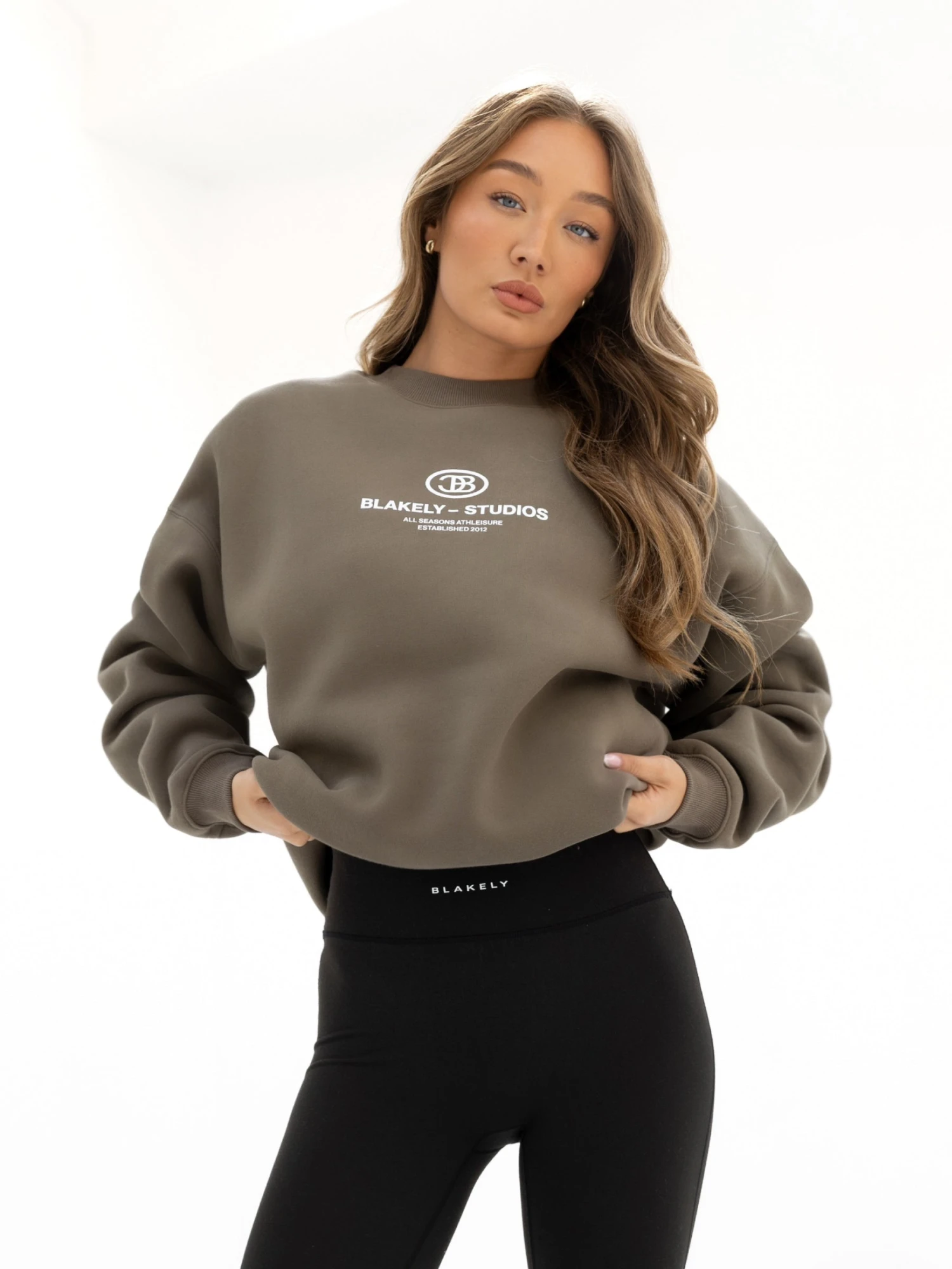 Madison Oversized Jumper - Khaki Brown 3 Madison Oversized Jumper - Khaki Brown