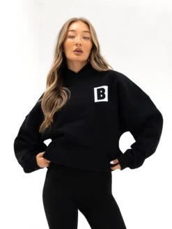 Offset Oversized Hoodie - Black
