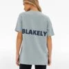 Amelie Oversized T-Shirt - Mineral Blue -Blakely LEAD3124OMINERALBLUE06D bf99232e 308b 448a 9815 852bdb9925ef