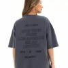 Apex City Ultra Oversized T-Shirt - Charcoal -Blakely LEAD3256CHARCOAL06D