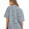 Apex City Ultra Oversized T-Shirt - Marl Grey -Blakely LEAD3256MARLGREY06D