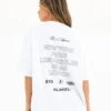 Apex City Ultra Oversized T-Shirt - White -Blakely LEAD3256WHITE06D