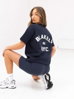 NYC Oversized T-Shirt - True Navy