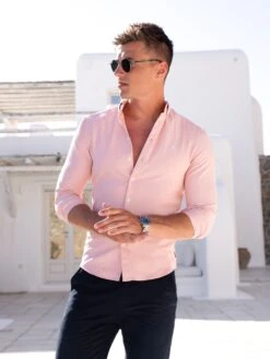 Castilla Long Sleeve Shirt - Pink -Blakely MENSSHIRTSBRANDD 10 545dc436 f9c7 4a8c 90f4 0e6a2dce3b8a