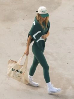 NY Crest Tote Bag - Natural -Blakely NYCRESTTOTED 4