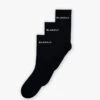 Blakely Socks 3 Pack - Black -Blakely S8S3 BLACK 3PACK LEAD