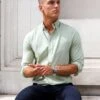 Sedona Slim Fit Shirt - Sage Green