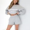 Serena Oversized Jumper - Marl Grey -Blakely SERENAMARLLEADD