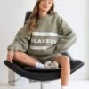 Serena Oversized Jumper - Olive