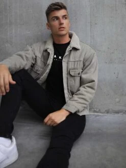 Rapha Denim Jacket - Stone -Blakely Stone 003