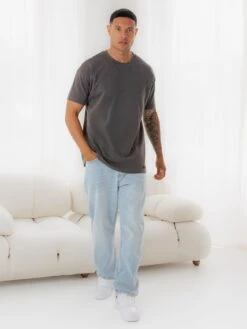 Otis Relaxed T-Shirt - Charcoal -Blakely TABBRANDD 5