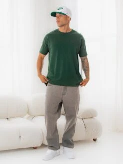 Otis Relaxed T-Shirt - Forest Green -Blakely TABBRANDD 9