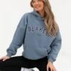 Varsity Oversized Hoodie - Blue -Blakely VARSITYBLUE