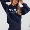 Yoga Oversized Hoodie - Navy -Blakely YOGANAVY