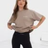 Series Oversized T-Shirt - Washed Khaki -Blakely edit1966AWBrown 02LEADD