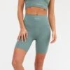 Soft Sculpt Cycling Shorts - Sage Green 2 Soft Sculpt Cycling Shorts - Sage Green -Blakely edit 2742 sageD 12copy 5fa5d0d5 7be2 4ff9 9a44 1741306f6ff2