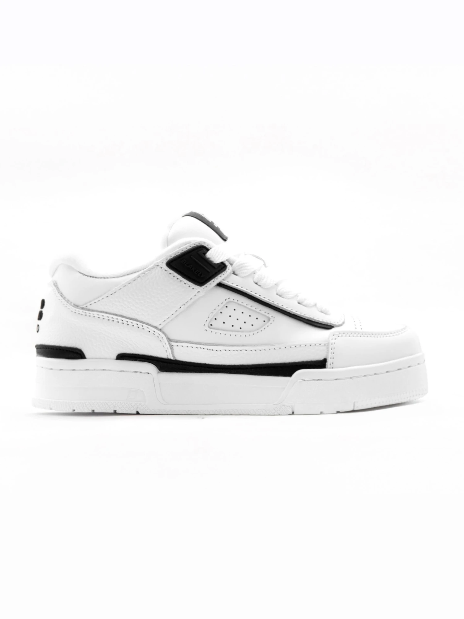 Pacer 610 Trainers - White & Black 4 Pacer 610 Trainers - White & Black - Image 2