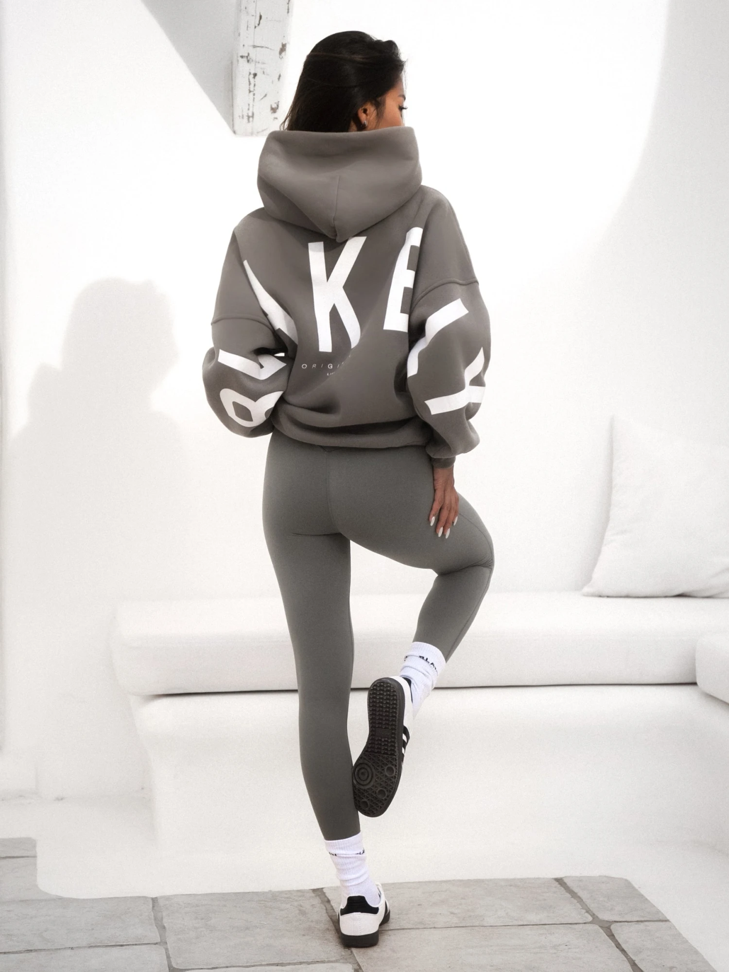 Isabel Hoodie & Leggings Set - Safari Green 8 Isabel Hoodie & Leggings Set - Safari Green - Image 6