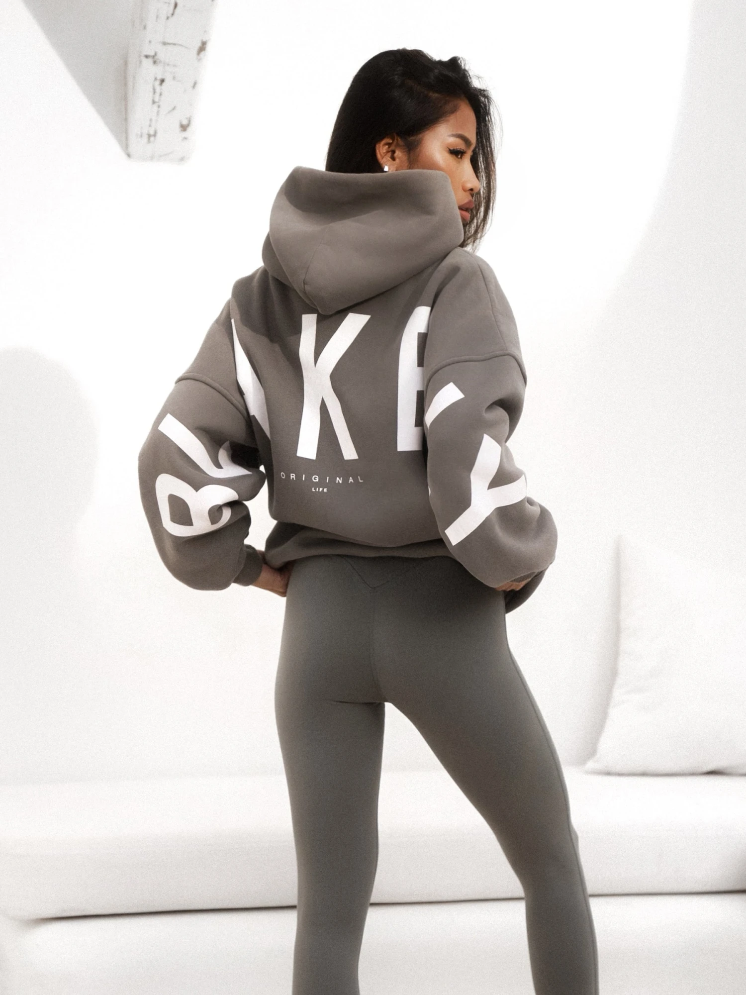 Isabel Hoodie & Leggings Set - Safari Green 6 Isabel Hoodie & Leggings Set - Safari Green - Image 4