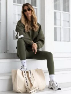 Isabel Hoodie & Leggings Set - Khaki Green -Blakely isabelsetD 36