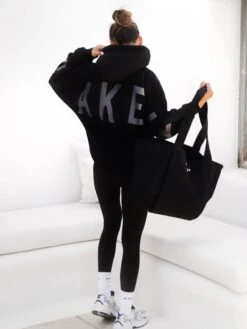 Tonal Isabel Hoodie & Leggings Set - Black -Blakely isabelsetD 44