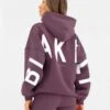 Isabel Oversized Hoodie - Light Plum 2 Isabel Oversized Hoodie - Light Plum -Blakely plumD