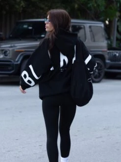 Isabel Hoodie & Leggings Set - Black -Blakely setsimageryD 1