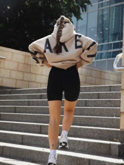 Isabel Oversized Hoodie - Tan -Blakely tanisabel